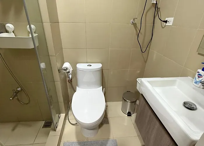 Condotel 1br W Balcony At Moa Smdc Shore3 T1 公寓 马尼拉