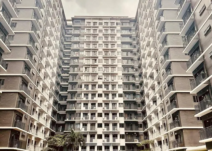 公寓 Condotel 1br W Balcony At Moa Smdc Shore3 T1 马尼拉